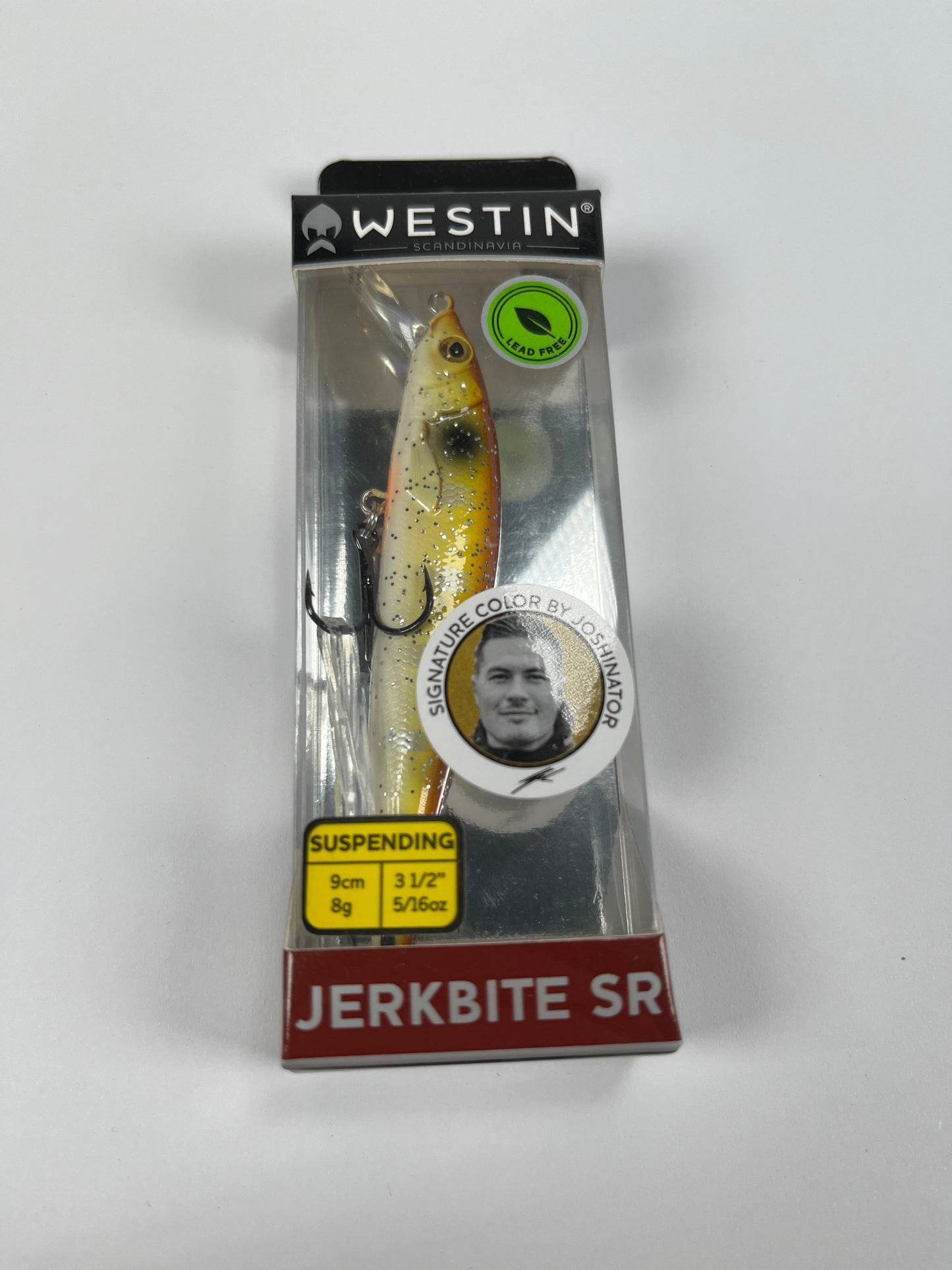 Westin Jerkbite SR 9cm 8g Canal Perch - Fiskenerden.no