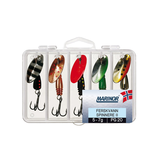 Marinor Ferskvann Spinnere II Ass 5-pk 5-7g
