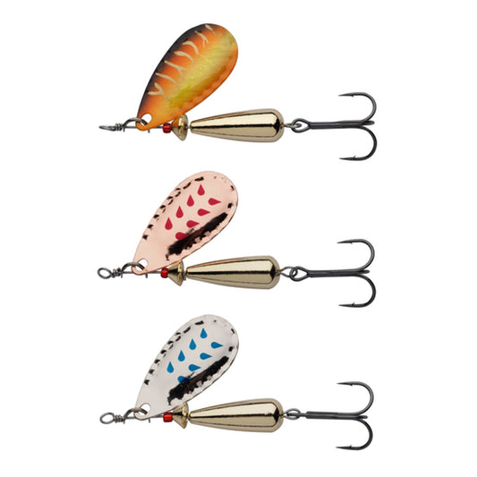Abu Garcia Spinnersett Droppen LF Ass 3-pk