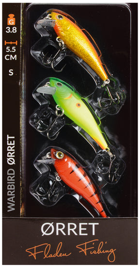 Fladen Wobbler-sett Strong ørret