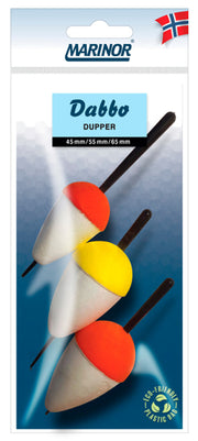 Dabbo Duppedobber fluor 3-pk Ass - Fiskenerden.no