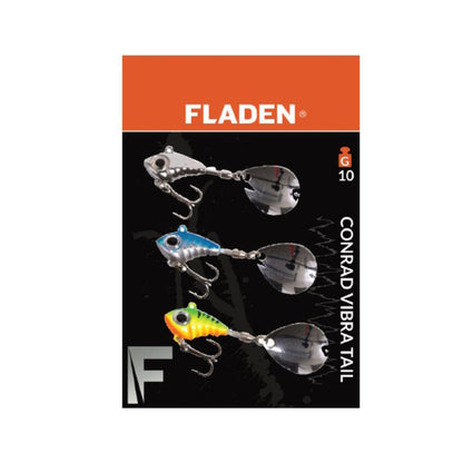 Fladen Conrad Vibra tail spinner 3-pk Ass