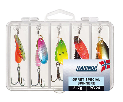 Marinor Ørret Special Ass 5-7g Spinnere