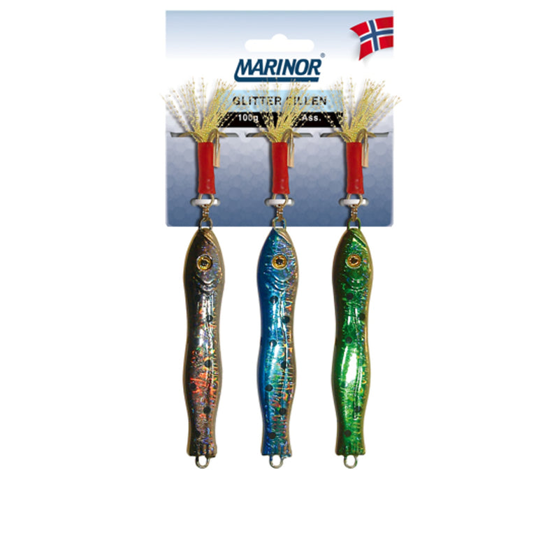 Marinor Glitter Sillen Ass 3-pk - Fiskenerden.no