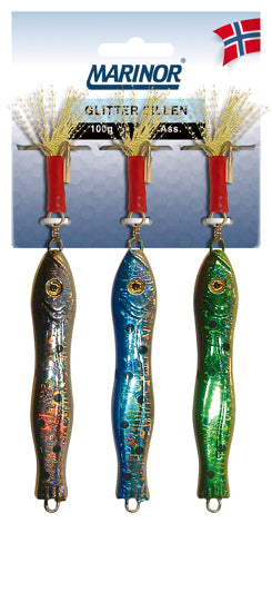 Marinor Glitter Sillen Ass 3-pk - Fiskenerden.no