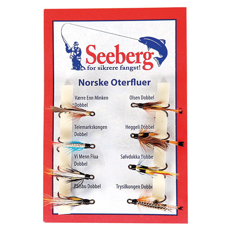 Seeberg Norske Oterfluer #8 - Fiskenerden.no