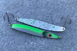 Spinn Craft Fjord Tobis Grønn/Sølv 10,5cm/22g - Fiskenerden.no