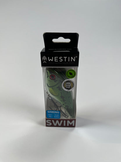 Westin Swim Glidebait 8cm 19g Moss Strike - Fiskenerden.no