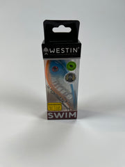 Westin Swim Glidebait 8cm 16g Silver Aurora - Fiskenerden.no