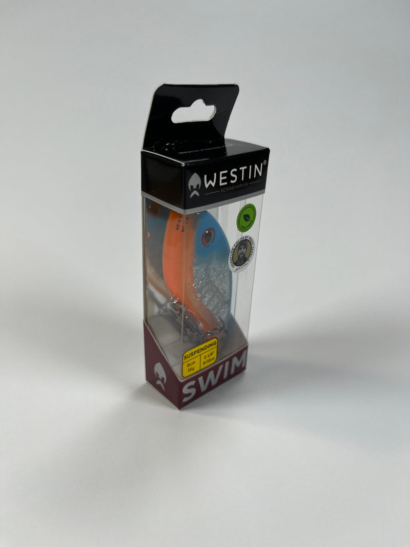 Westin Swim Glidebait 8cm 16g Silver Aurora - Fiskenerden.no