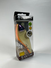 Westin Swim Glidebait 12cm 55g Burnt Sand Flash - Fiskenerden.no