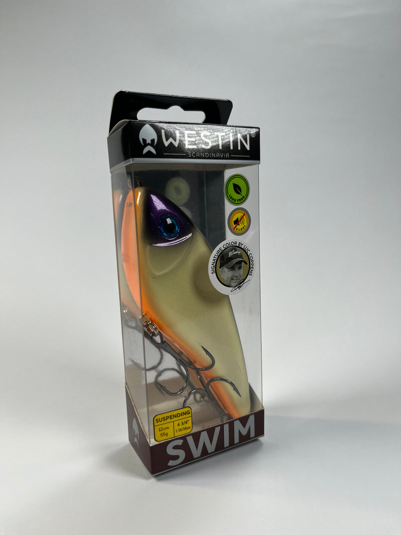 Westin Swim Glidebait 12cm 55g Burnt Sand Flash - Fiskenerden.no