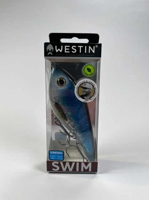 Westin Swim Glidebait 12cm 58g Ghost Shiner - Fiskenerden.no