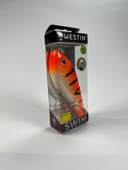 Westin Swim Glidebait 12cm 53g Tiger Ember - Fiskenerden.no