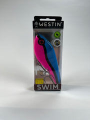 Westin Swim Glidebait 12cm 53g Cotton Candy Strike - Fiskenerden.no