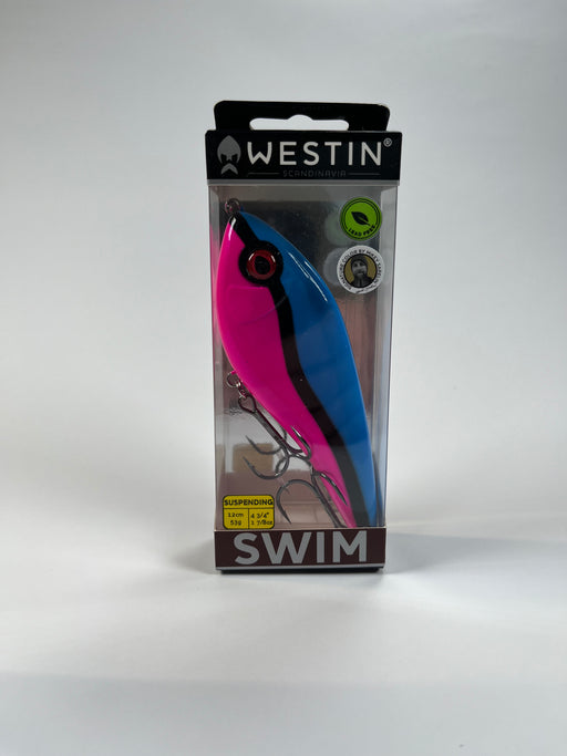 Westin Swim Glidebait 12cm 53g Cotton Candy Strike - Fiskenerden.no