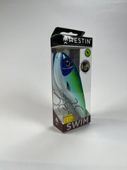 Westin Swim Glidebait 12cm 53g Glacier Lime Glitter - Fiskenerden.no