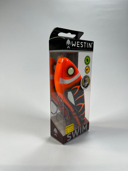 Westin Swim Glidebait 12cm 55g Inferno Perch - Fiskenerden.no