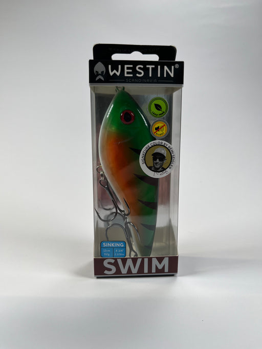 Westin Swim Glidebait 12cm 62g Venom Tiger - Fiskenerden.no