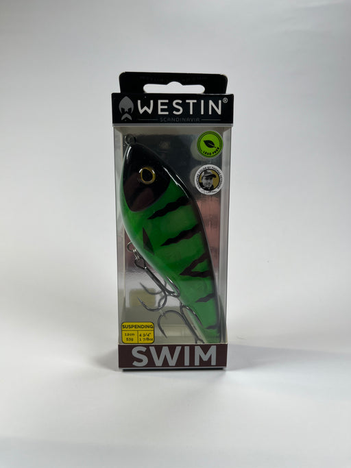 Westin Swim Glidebait 12cm 53g Emerald Tiger - Fiskenerden.no
