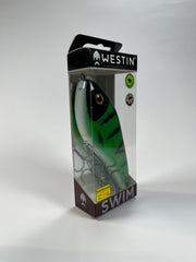 Westin Swim Glidebait 12cm 53g Emerald Tiger - Fiskenerden.no
