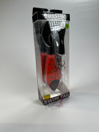 Westin Swim Tail 12cm 62g Ruby Glow - Fiskenerden.no