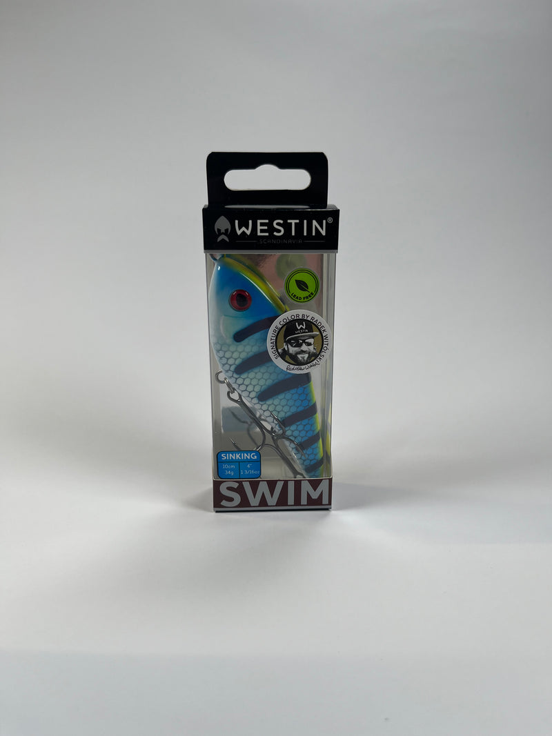 Westin Swim Glidebait 10cm 34g Blue Sunrise - Fiskenerden.no