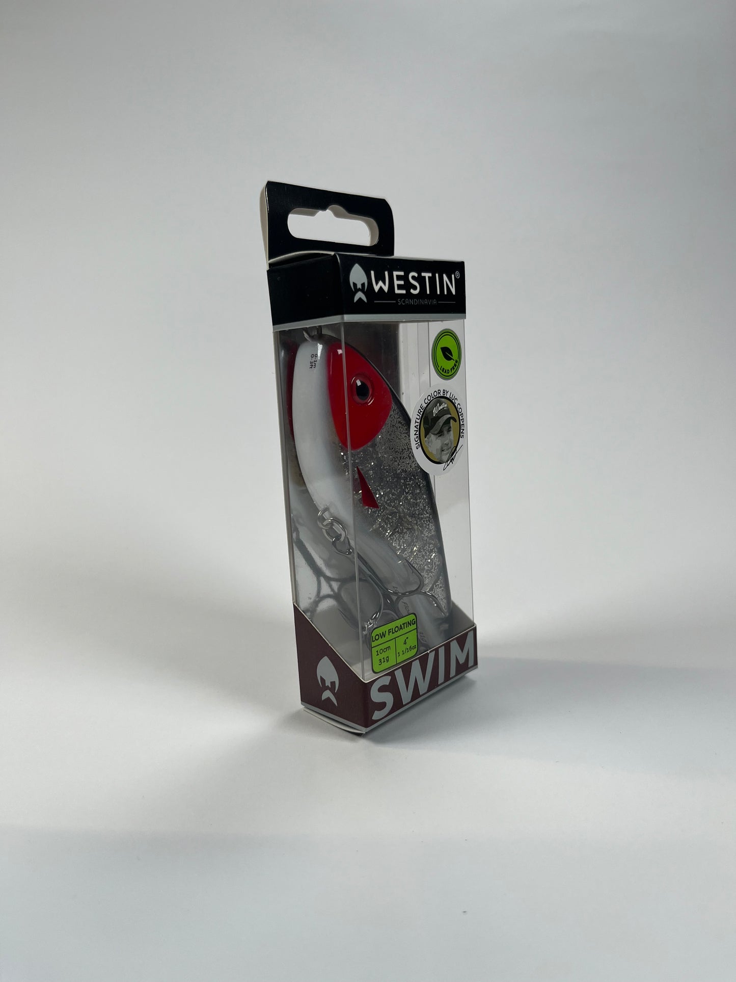 Westin Swim Glidebait 10cm 31g Scarlet Shiner - Fiskenerden.no