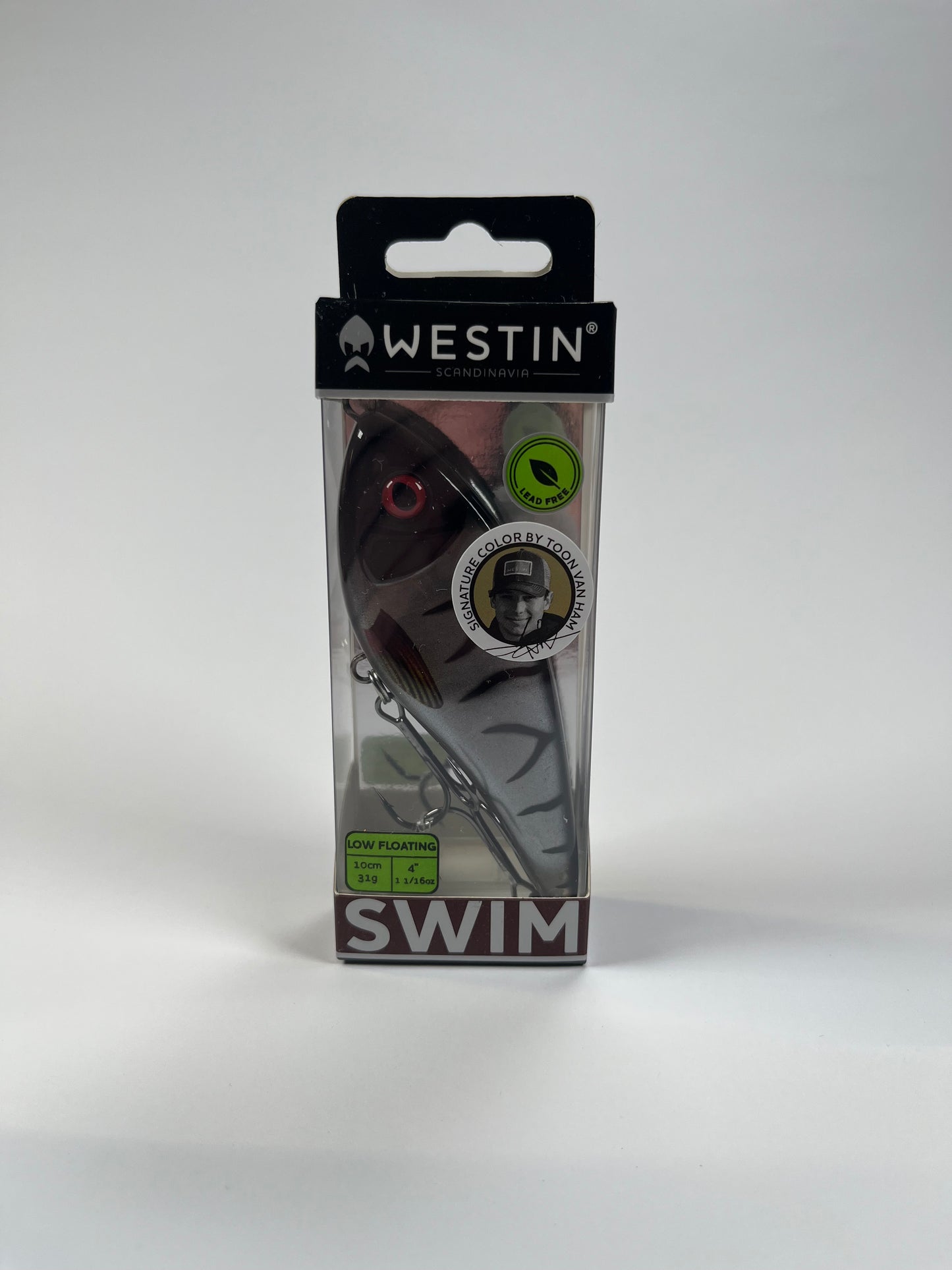 Westin Swim Glidebait 10cm 31g Shadow Ghost - Fiskenerden.no
