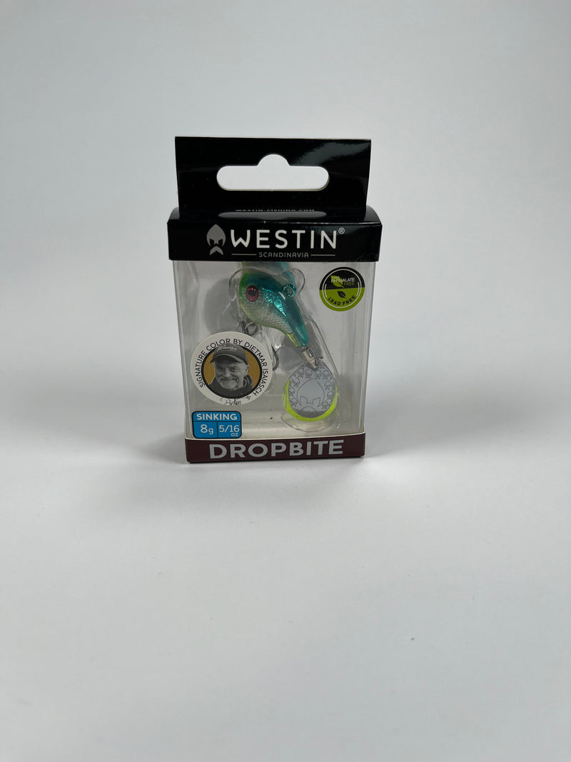 Westin Dropbite 2,6cm 8g Chartreuse Herring - Fiskenerden.no