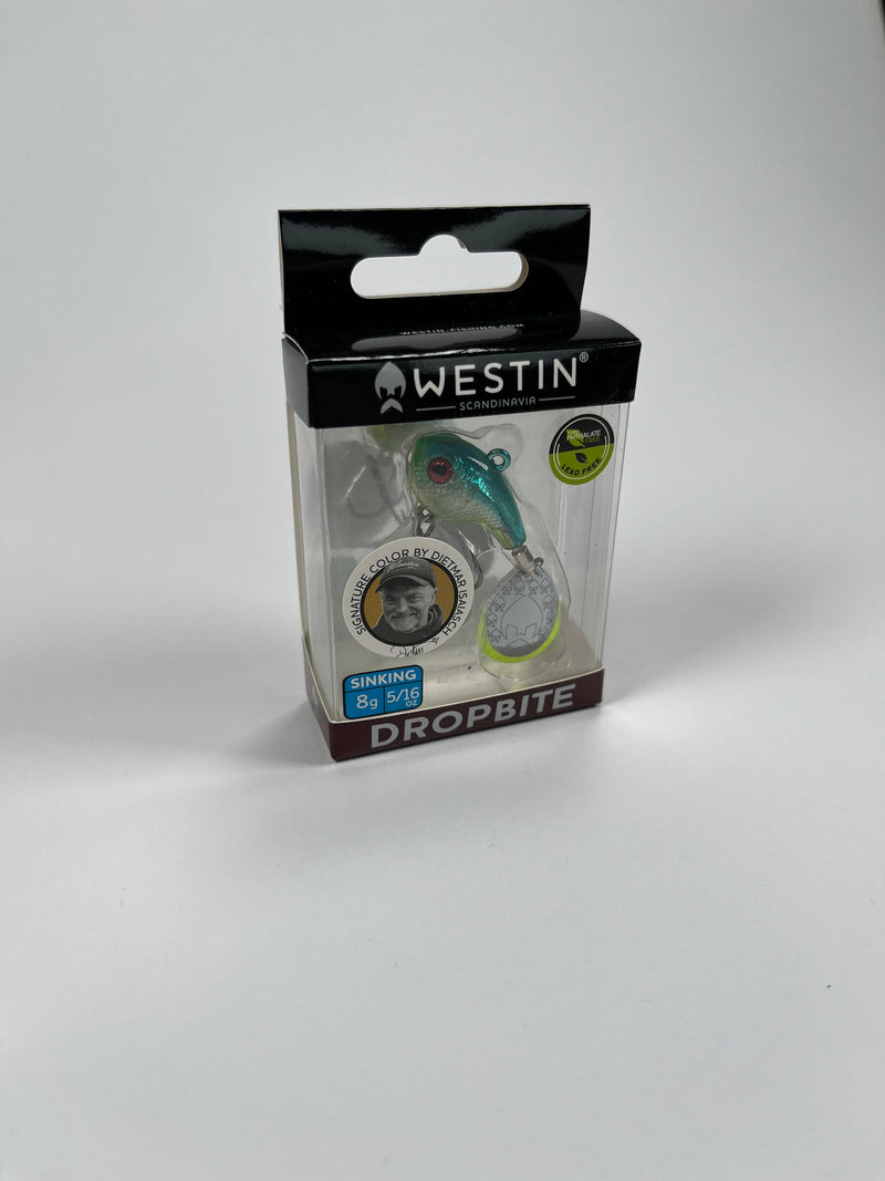 Westin Dropbite 2,6cm 8g Chartreuse Herring - Fiskenerden.no