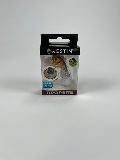 Westin Dropbite 3,2cm 12g Brown Perch - Fiskenerden.no