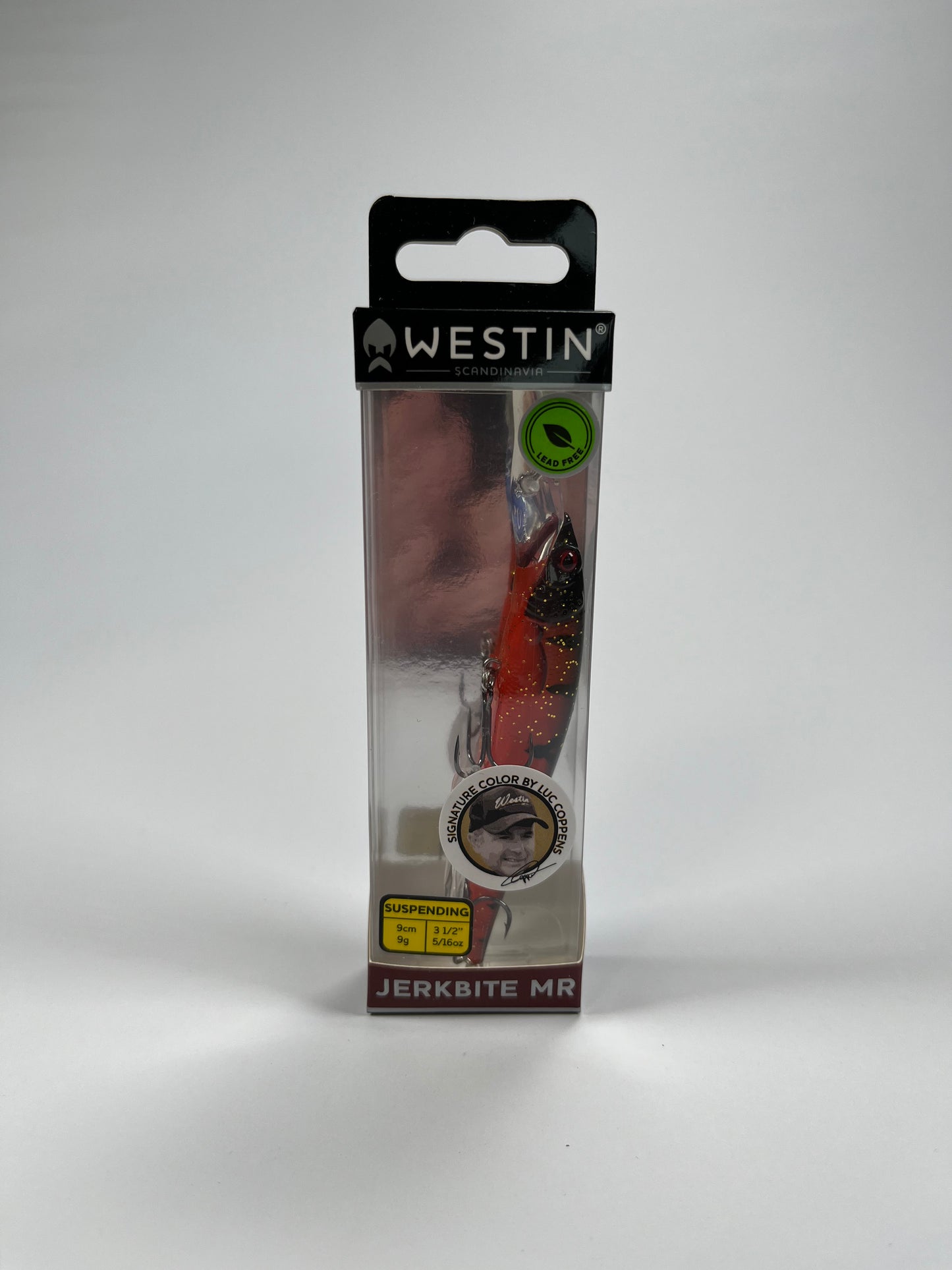 Westin Jerkbite MR 9cm 9g Fire - Fiskenerden.no