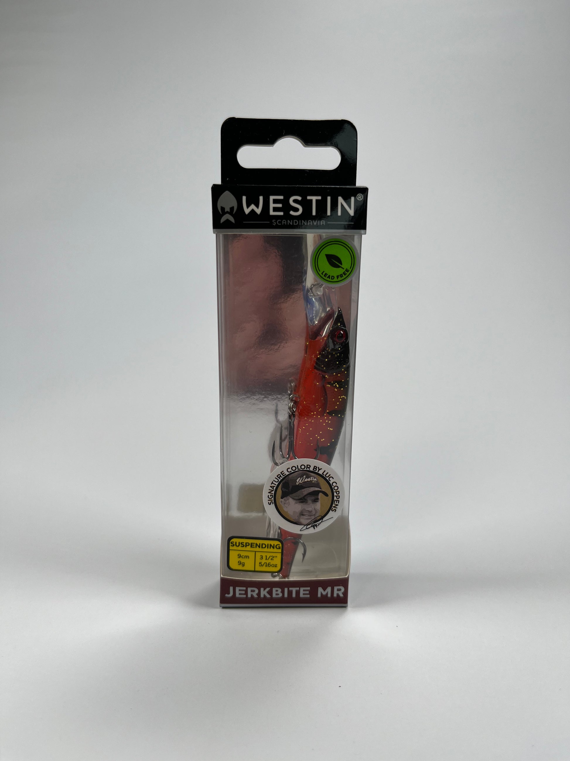 Westin Jerkbite MR 9cm 9g Fire - Fiskenerden.no