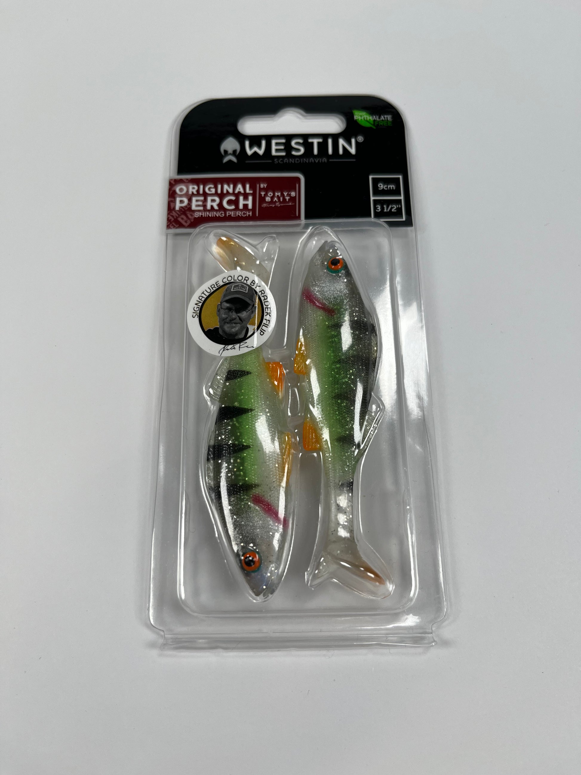 Westin Original Perch 9cm 8g Shining Perch (2pk) - Fiskenerden.no