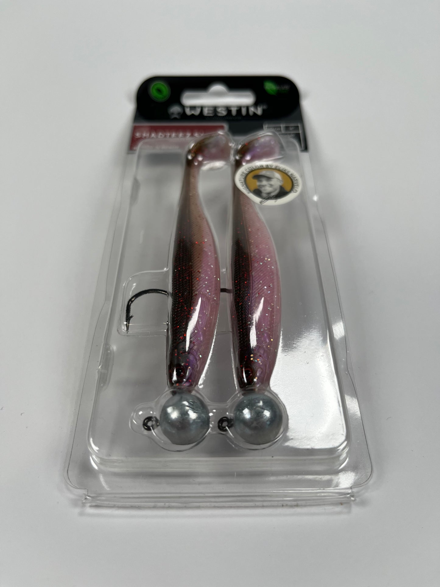 Westin Shadteez Slim 10cm 7g Violett Watermelon (2pk) - Fiskenerden.no