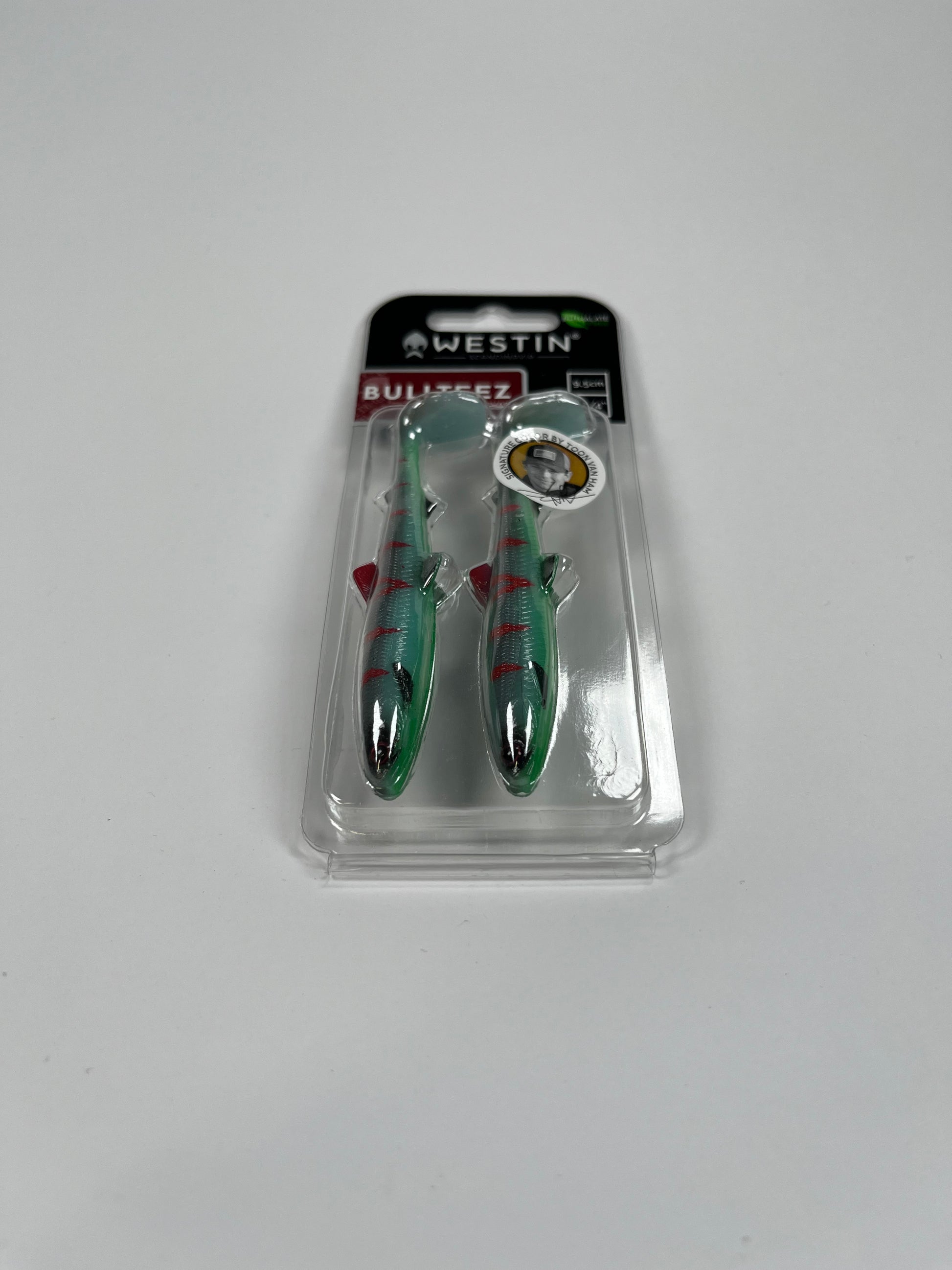 Westin BullTeez Shadtail 9,5cm Crimson Reef (2pc) - Fiskenerden.no