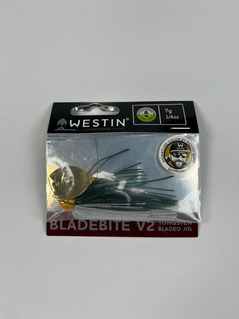 Westin BladeBite Tungsten Bladed Jig 7g Christmas tree - Fiskenerden.no