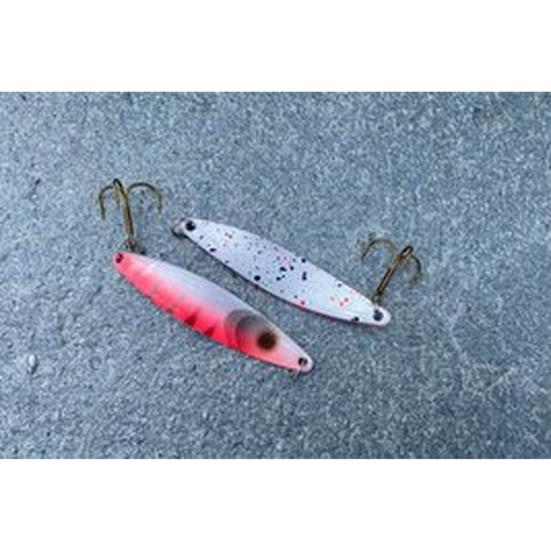 Spinn Craft Fjord Mini Rød/Sølv 7cm/13g - Fiskenerden.no