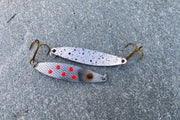 Spinn Craft Fjord Mini Sølv/Rød 7cm/13g - Fiskenerden.no