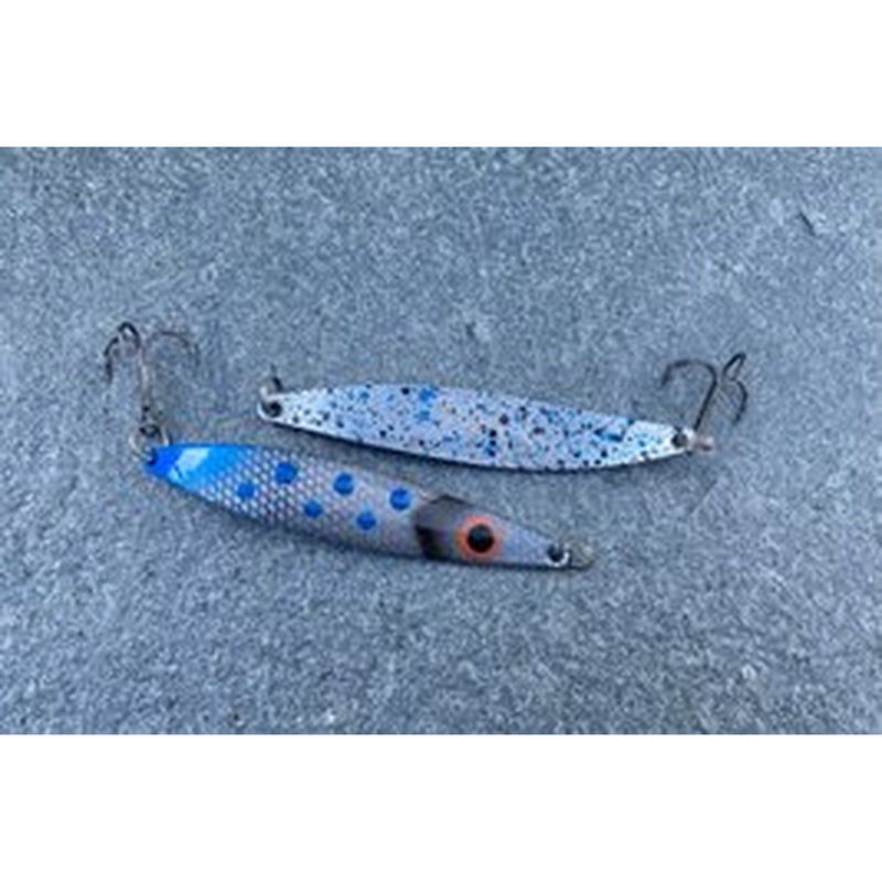 Spinn Craft Fjord Slim Blå/Sølv 9cm/16g - Fiskenerden.no