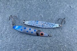 Spinn Craft Fjord Slim Blå/Sølv 9cm/16g - Fiskenerden.no