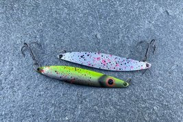 Spinn Craft Fjord Slim Gul/Svart 9cm/16g - Fiskenerden.no