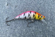 Spinn Craft Mad Minnow Oransje/Rosa 5cm/5g - Fiskenerden.no