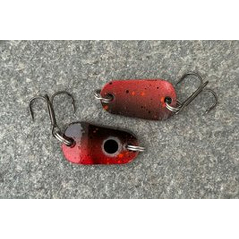 Spinn Craft Trout 1 Rød/Svart 3cm/6g - Fiskenerden.no
