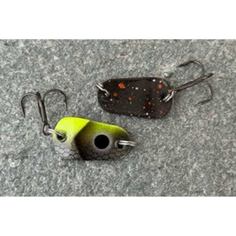 Spinn Craft Trout 1 Gul/Svart 3cm/6g - Fiskenerden.no