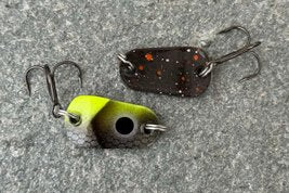 Spinn Craft Trout 1 Gul/Svart 3cm/6g - Fiskenerden.no