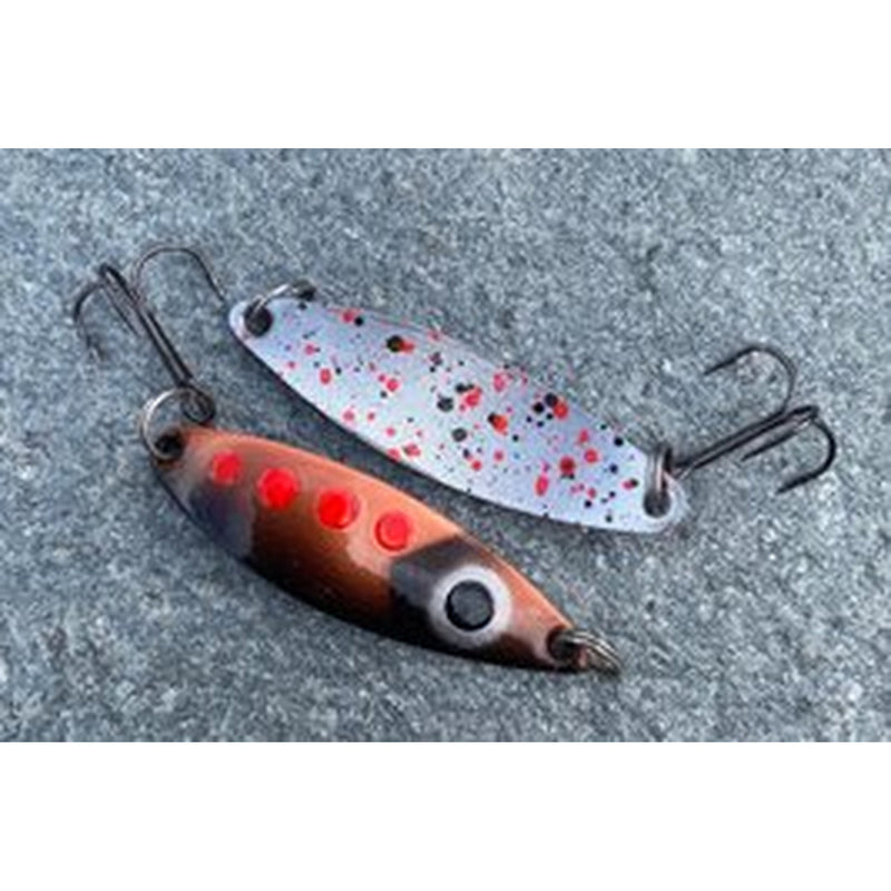 Spinn Craft Trout 3 Kobber/Rød 5cm/10g - Fiskenerden.no