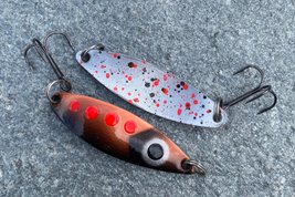 Spinn Craft Trout 3 Kobber/Rød 5cm/10g - Fiskenerden.no