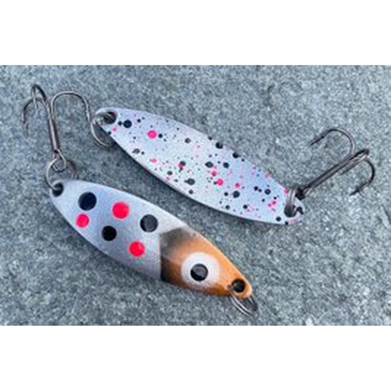 Spinn Craft Trout 3 Sølv/Oransje 5cm/10g - Fiskenerden.no